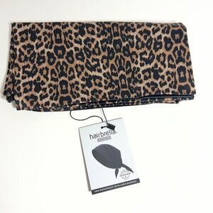 Hairbrella Bandana Waterproof‎ Satin Lined Animal Print NEW Style BANBL01